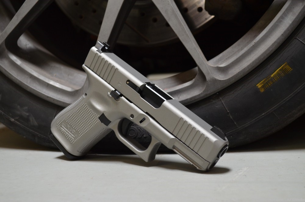 Glock 19 Gen 5 9mm X-Werks Titanium Trijicon HD Night Sights G5 3 Mags New-img-1