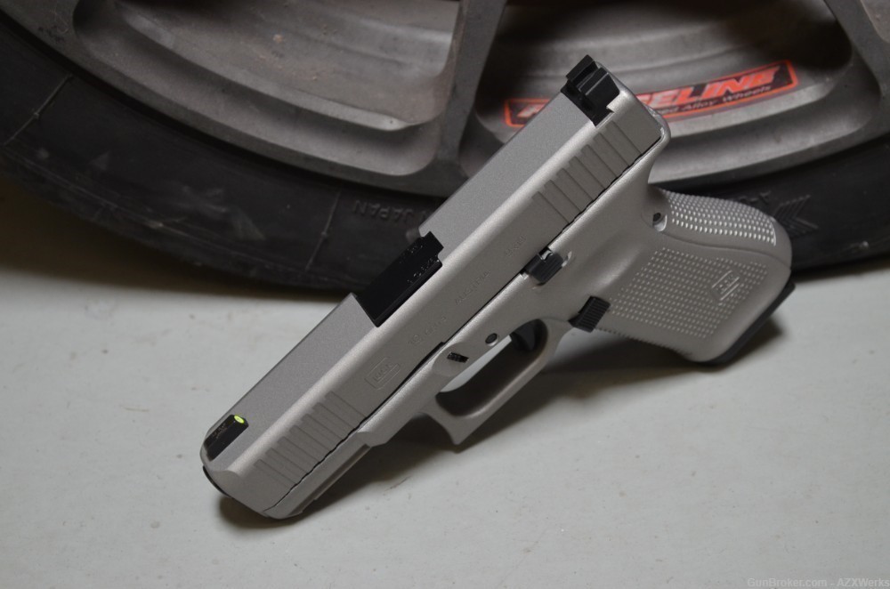 Glock 19 Gen 5 9mm X-Werks Titanium Trijicon HD Night Sights G5 3 Mags New-img-3