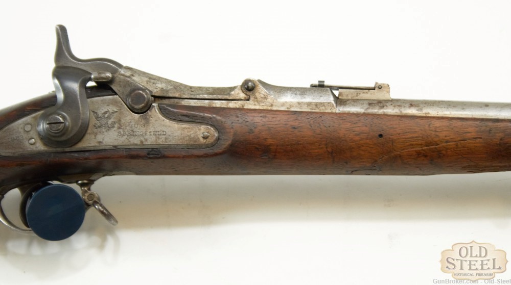 Springfield Model 1863 .50-70 ANTIQUE Black Powder Rifle Conversion-img-7