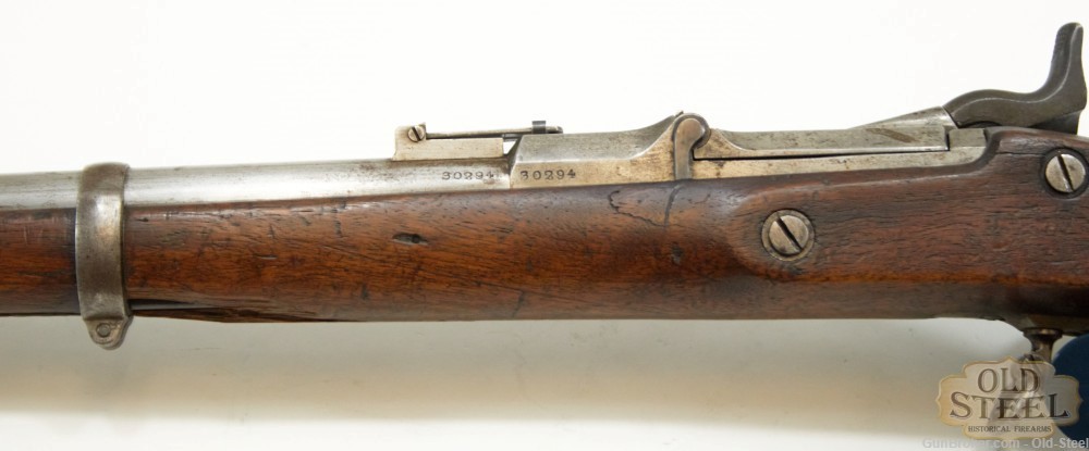 Springfield Model 1863 .50-70 ANTIQUE Black Powder Rifle Conversion-img-25