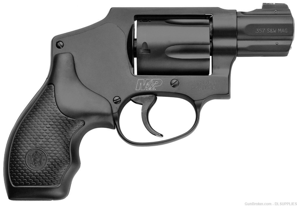SMITH AND WESSON S&W M&P340 BLACK SCANDIUM XS NIGHT 1.875" BBL .357MAG-img-0