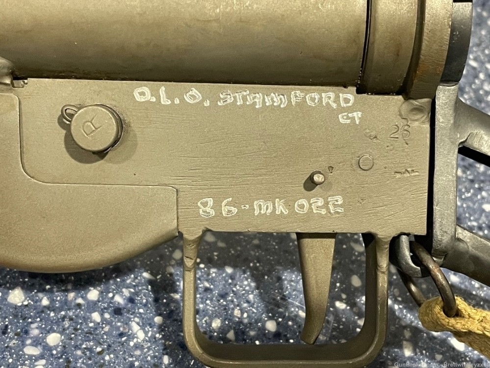 TRANSFERABLE British STEN 9mm sub machine gun form 4-img-9