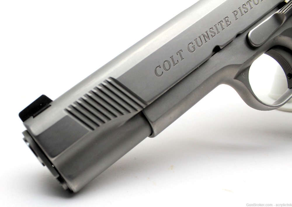 Colt Gunsite Pistol SS 2012 Box Rare 45acp $.01 Penny High Bidder Wins It!-img-4