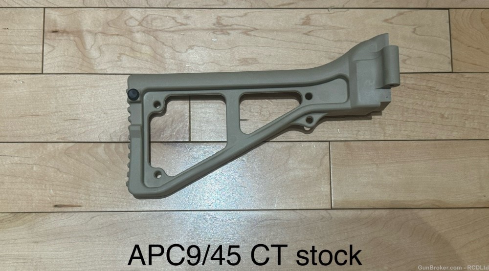 B&T APC9/10/40/45 folding Coyote Stock -img-0