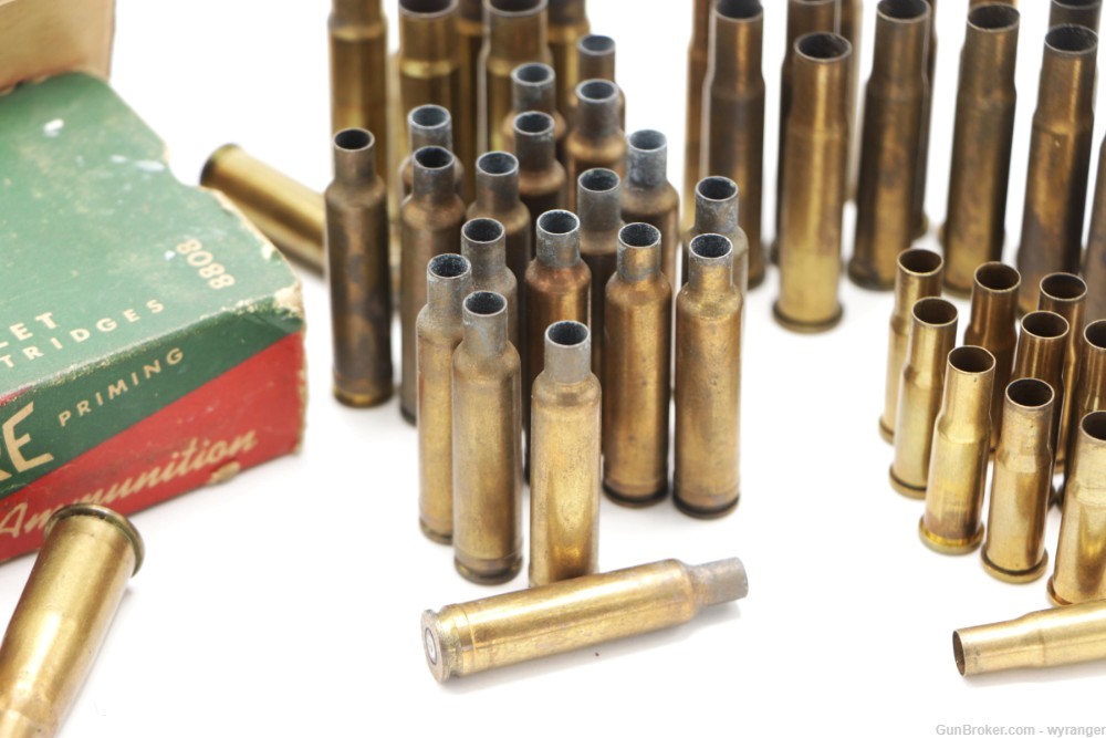 Centerfire Ammunition Lot  (300+) and Brass (80) for Reloading/Components-img-14