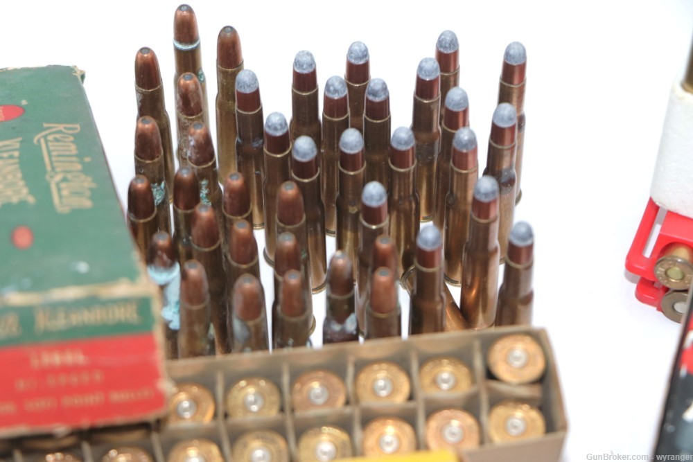 Centerfire Ammunition Lot  (300+) and Brass (80) for Reloading/Components-img-4