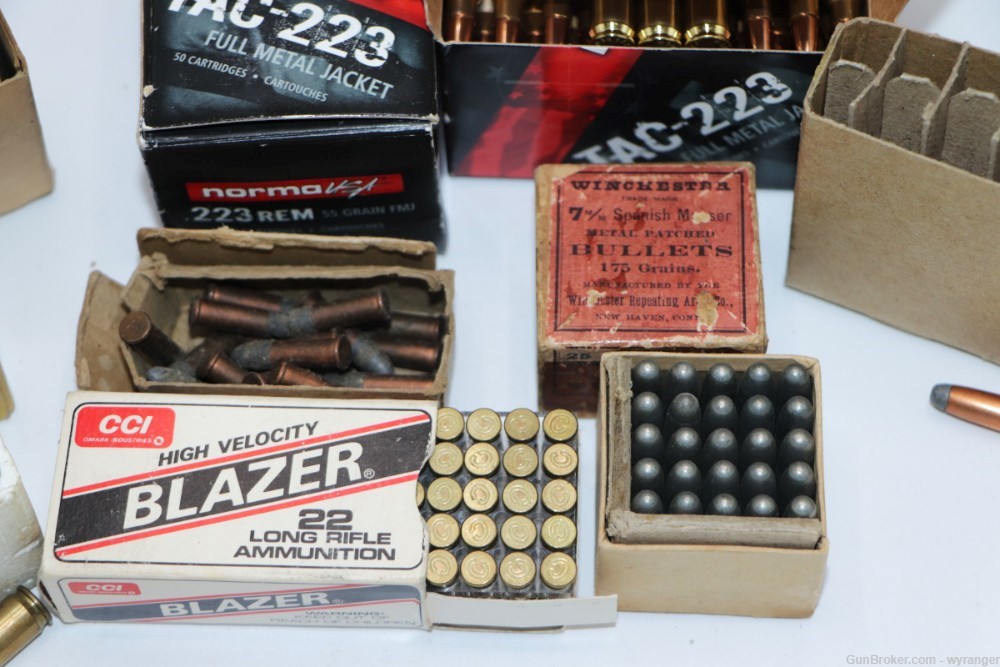 Centerfire Ammunition Lot  (300+) and Brass (80) for Reloading/Components-img-8