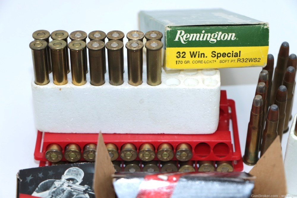 Centerfire Ammunition Lot  (300+) and Brass (80) for Reloading/Components-img-5