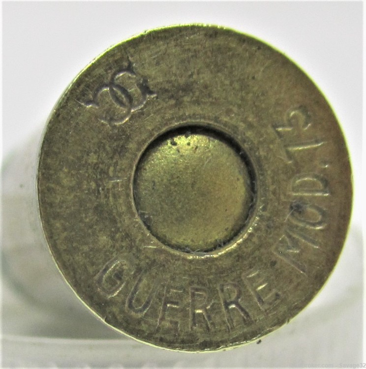 Scarce French 12 mm Revolver Shot Load-img-1