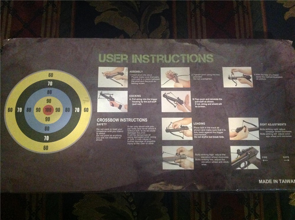 CROSSBOW PISTOL  80 LB  160 FT LBS-img-1