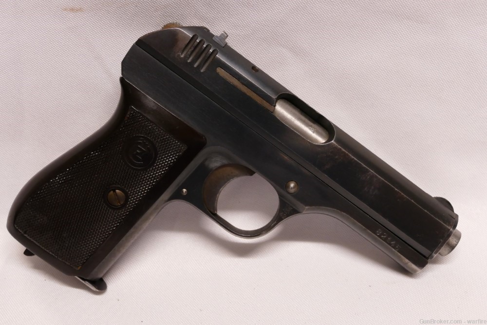 Original WWII German Police CZ 27 Pistol Rig cal. 32-img-4