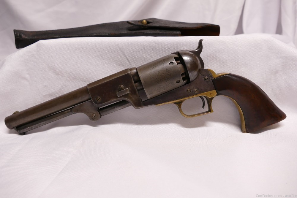 U.S. Army Texas Indian Wars Colt First Model Dragoon Revolver cal 44-img-1
