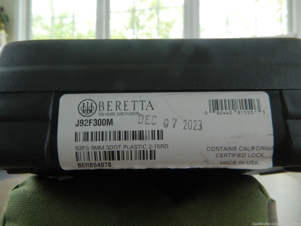 Beretta 92FS  -  J92F300M  -  9mm  -  15rd  -  Factory NEW-img-8