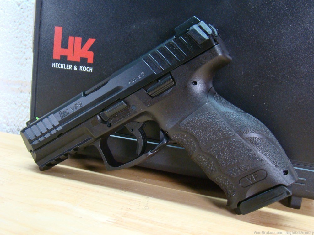 HK VP9 9mm Pistol 9 H&K VP-9 17rd 4" black 81000283 New NR Penny auction $!-img-20
