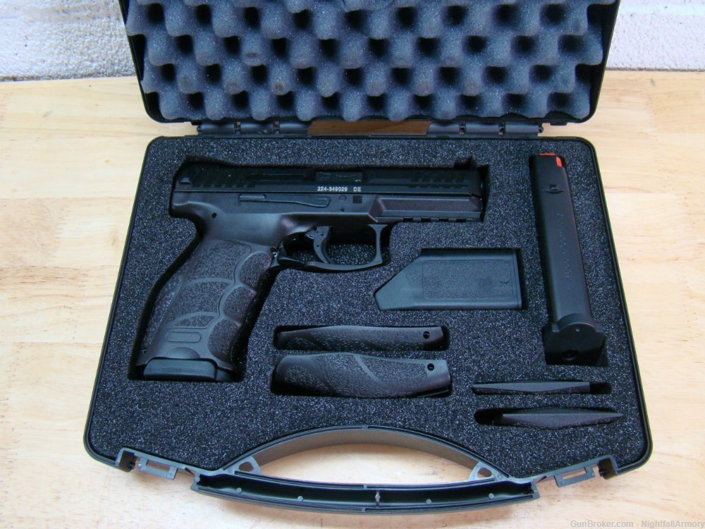 HK VP9 9mm Pistol 9 H&K VP-9 17rd 4" black 81000283 New NR Penny auction $!-img-3