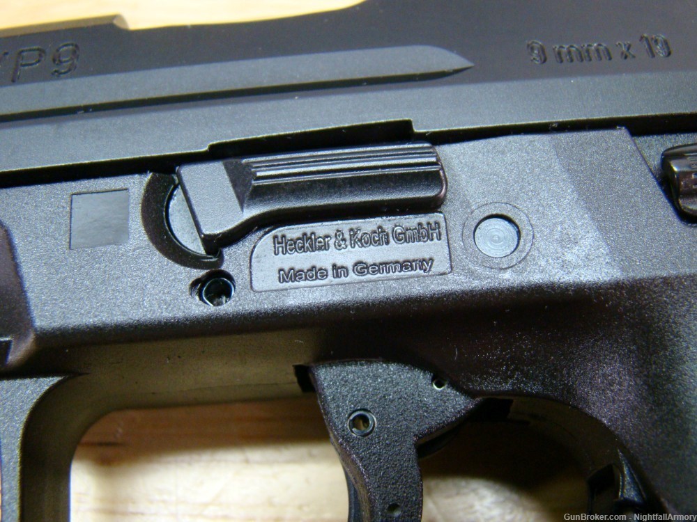 HK VP9 9mm Pistol 9 H&K VP-9 17rd 4" black 81000283 New NR Penny auction $!-img-17
