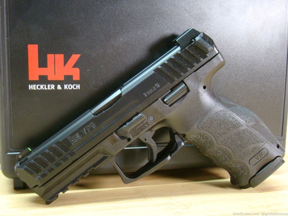 HK VP9 9mm Pistol 9 H&K VP-9 17rd 4" black 81000283 New NR Penny auction $!-img-0