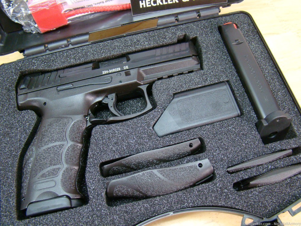 HK VP9 9mm Pistol 9 H&K VP-9 17rd 4" black 81000283 New NR Penny auction $!-img-5