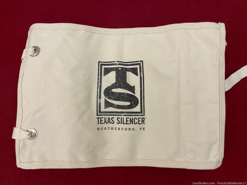 New Texas Silencer Hunter 300 mag Direct Thread 5/8x24 Silencer, wooden box-img-21