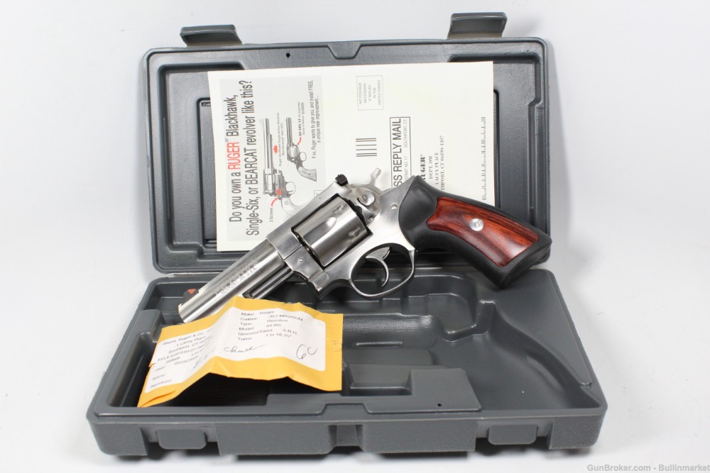 Ruger GP100 .357 Magnum Stainless Steel Double Action Revolver-img-0