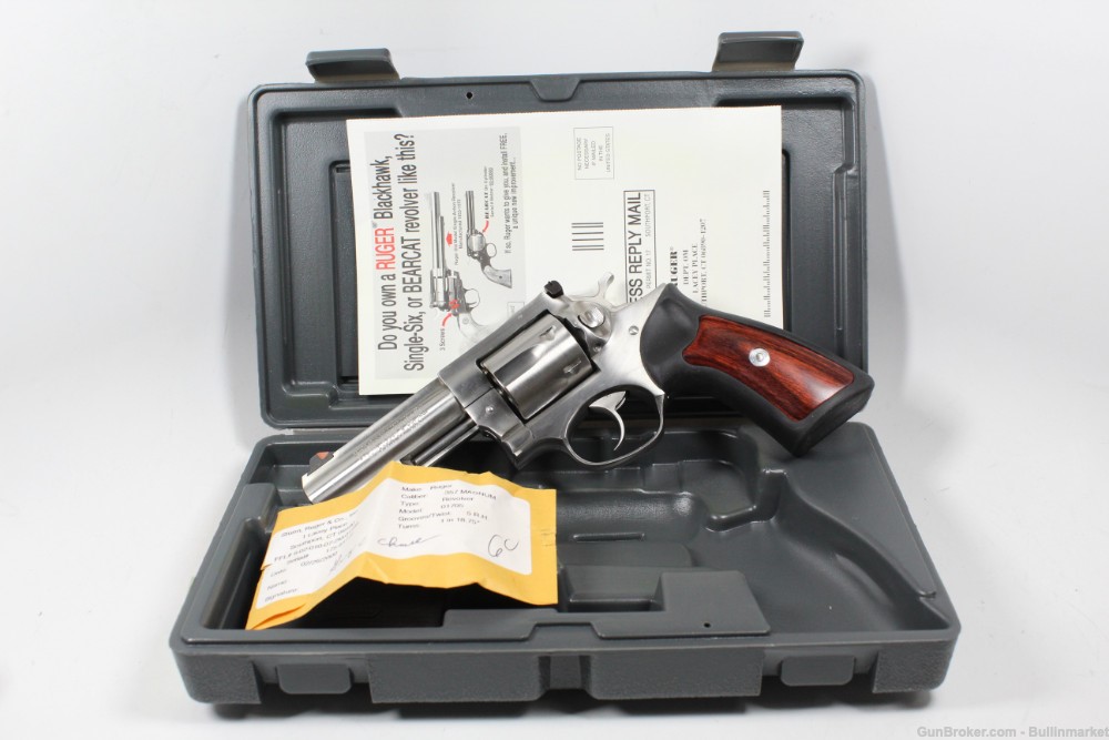 Ruger GP100 .357 Magnum Stainless Steel Double Action Revolver-img-1
