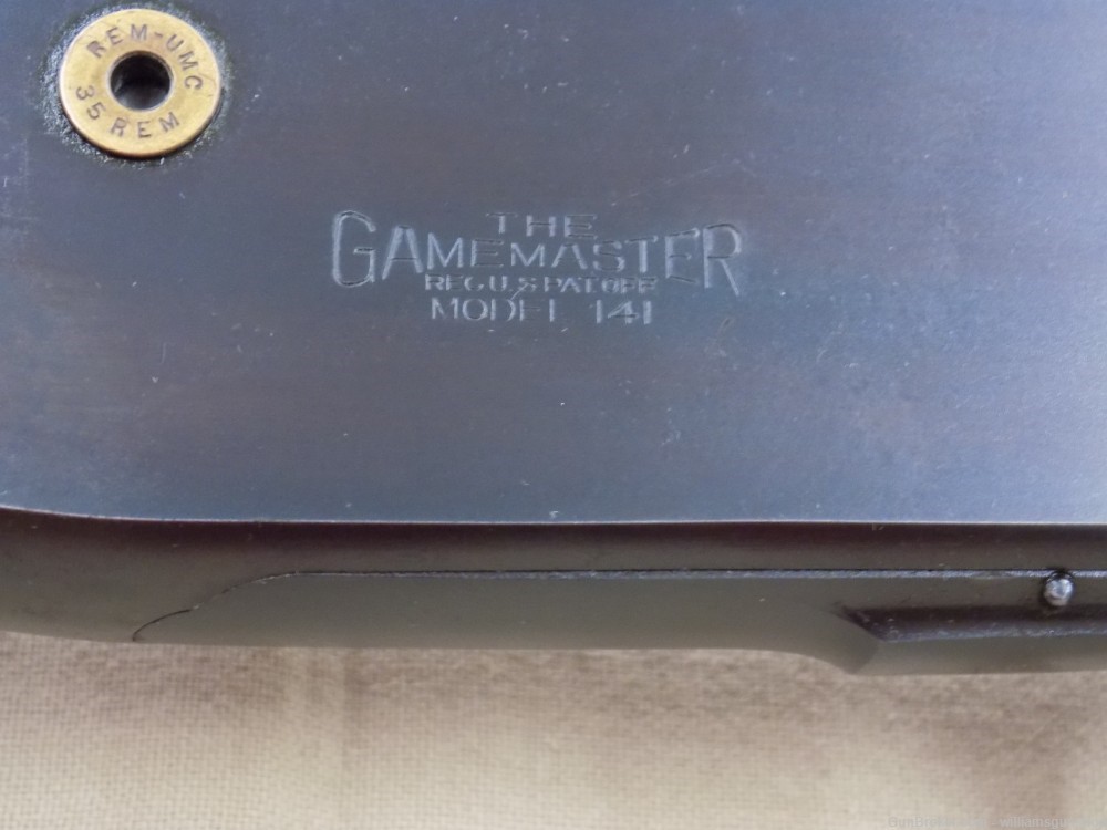 Remington Model 141 GameMaster  .35 Caliber Pump Rifle 24" BBL-img-18