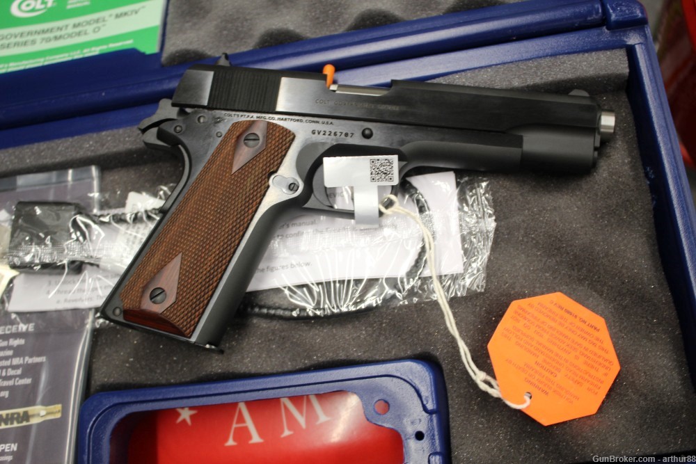 COLT 1911 IN 45 ACP IS NEW IN THE BOX WITH NO RESERVE-img-1