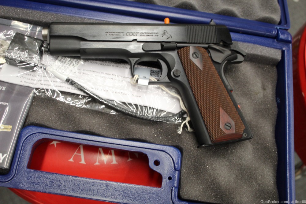 COLT 1911 IN 45 ACP IS NEW IN THE BOX WITH NO RESERVE-img-0