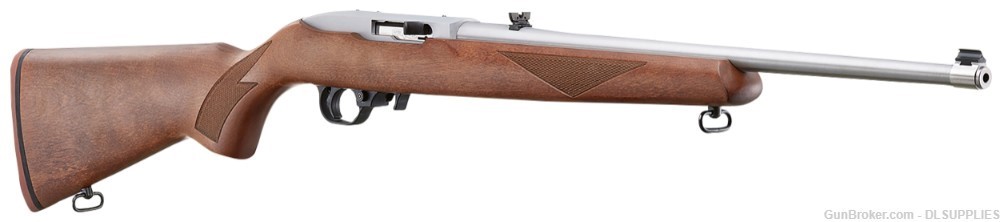 RUGER 10/22 SPORTER 75TH ANNIVERSARY STAINLESS WALNUT 18.5" BBL .22LR-img-0