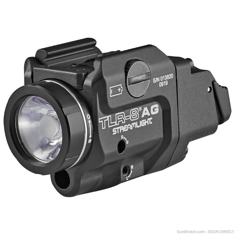 Streamlight Picatinny TLR-8A G Flex Tac Light w/laser - Black-img-0
