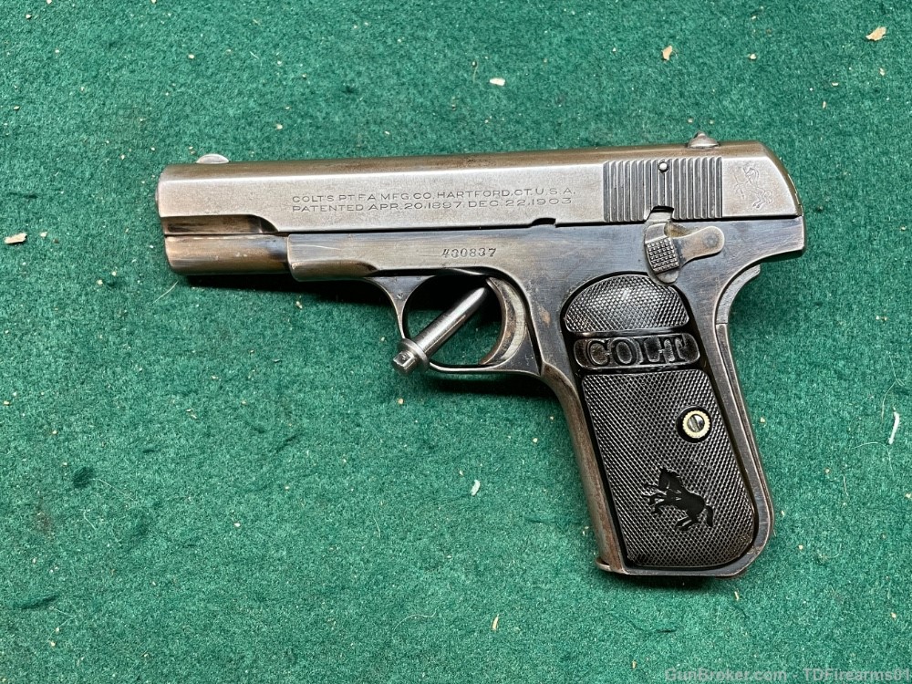 Colt 1903 pocket Hammerless .32 acp semi mfg C&R -img-3