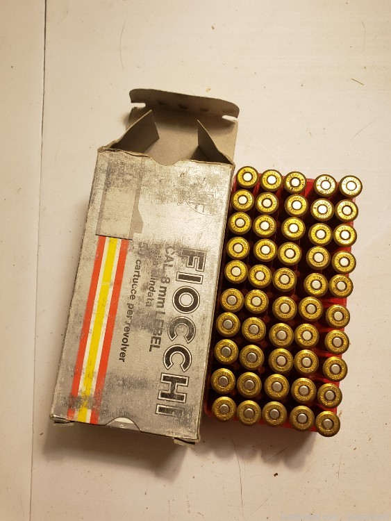 8mm lebel French revolver full box 50 rounds ammo ammunition-img-0