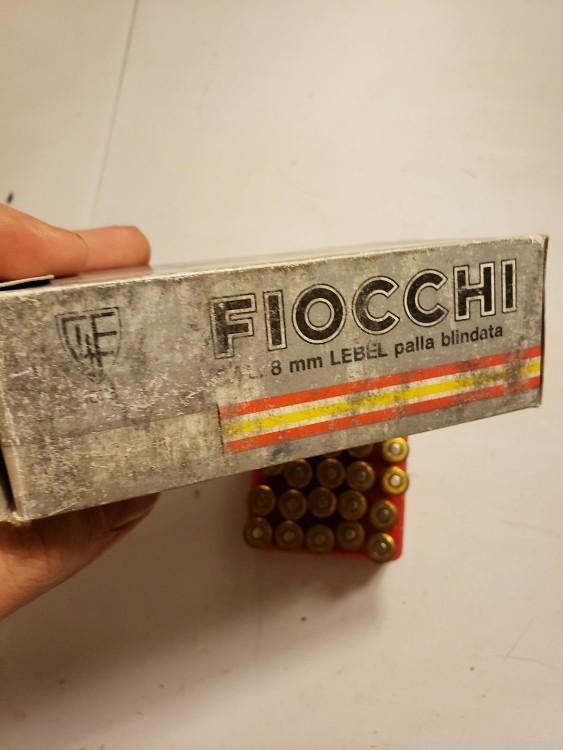 8mm lebel French revolver full box 50 rounds ammo ammunition-img-5