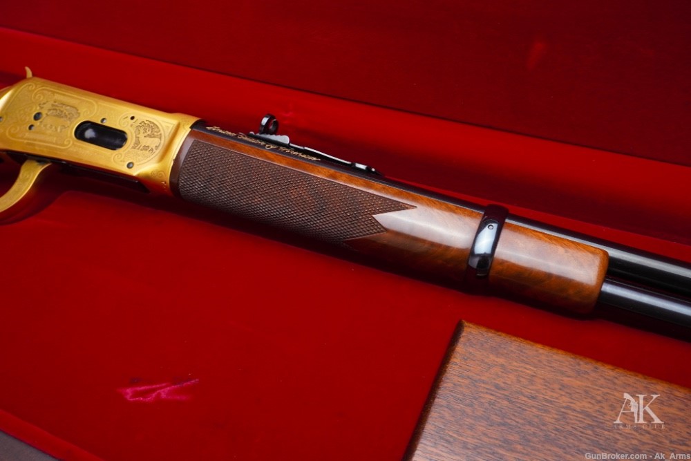 RARE Winchester 1894 Limited Edition .30-30 *FACTORY GOLD & ENGRAVED*-img-5