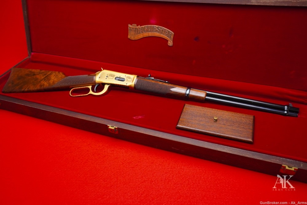 RARE Winchester 1894 Limited Edition .30-30 *FACTORY GOLD & ENGRAVED*-img-3