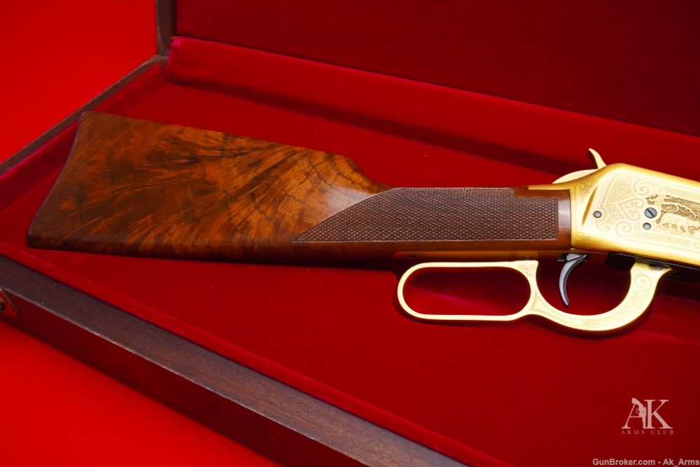 RARE Winchester 1894 Limited Edition .30-30 *FACTORY GOLD & ENGRAVED*-img-6
