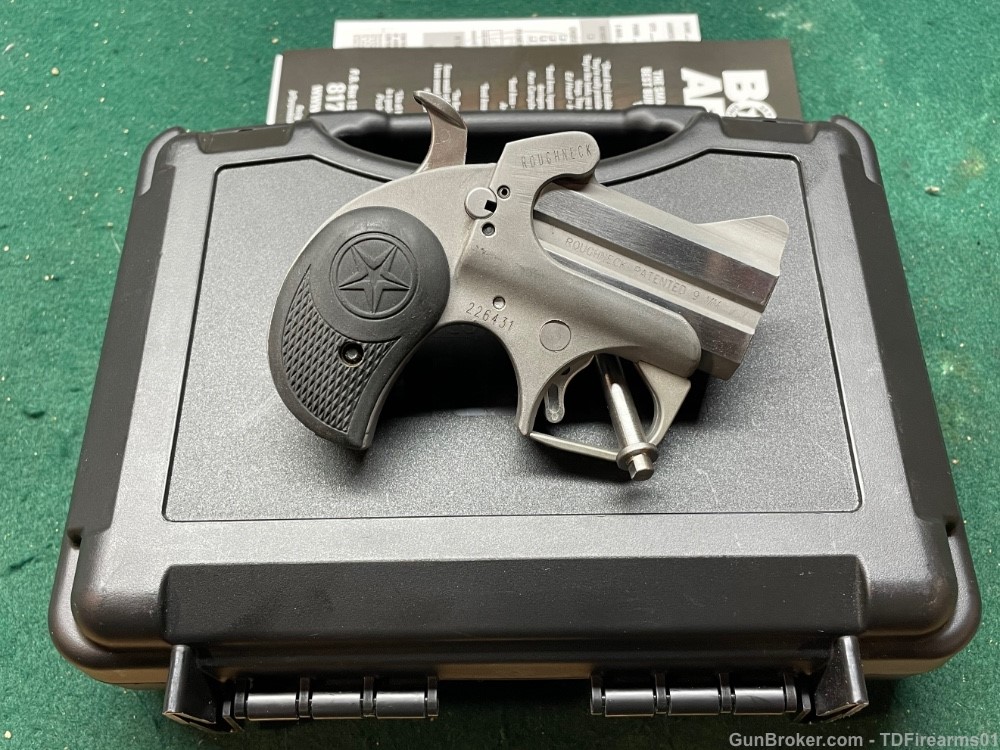 Bond Arms Derringer Roughneck 9mm 2.5" barrel w/ original hard case-img-0