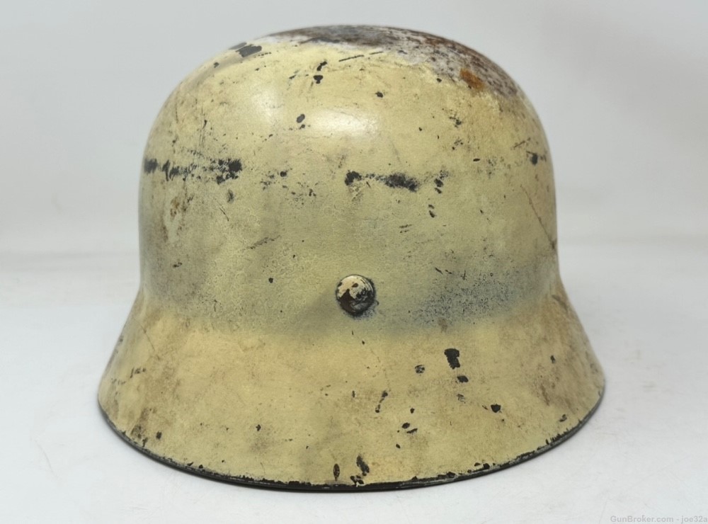WW2 German Eastern Front Winter Camo M35 Helmet WWII uniform heer army -img-3