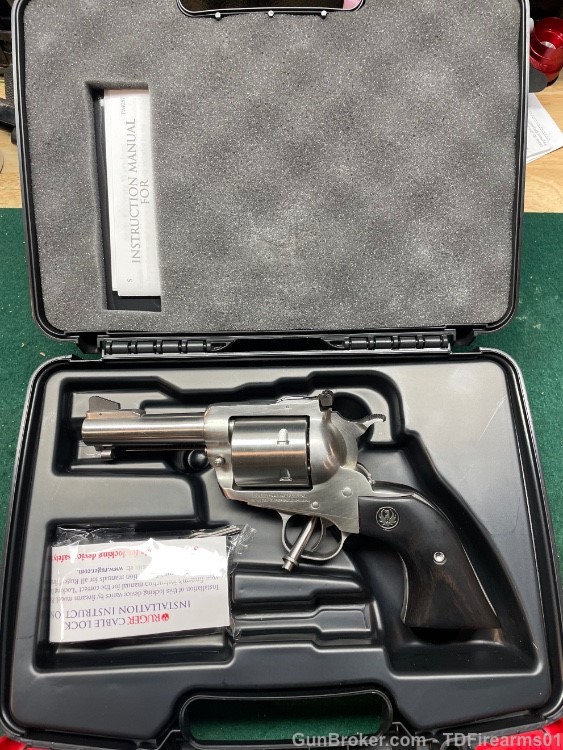 Ruger New Model Blackhawk Stainless .44 mag 3 3/4" talo exclusive NIB-img-0
