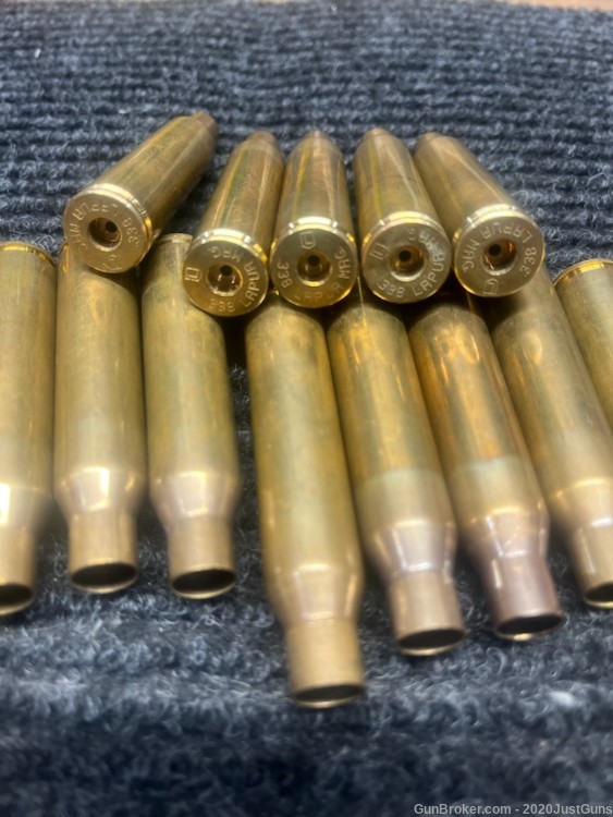338 Lapua Magnum Casings Unfired Factory (32 Count)-img-1