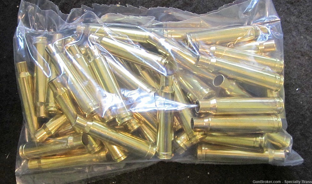 50 PC Winchester Guaranteed Once Fired 338 Win Mag Brass Flat Rate Ship-img-0