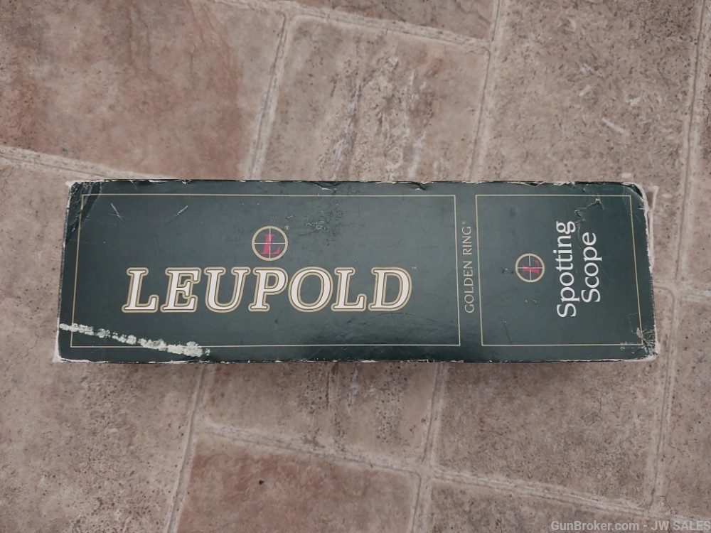 LEUPOLD 25X50MM SPOTTING SCOPE GOLD RING MIL-DOT RETICLE ARMORED WITH BOX-img-15