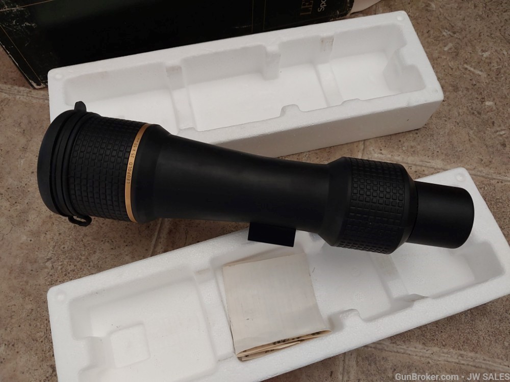 LEUPOLD 25X50MM SPOTTING SCOPE GOLD RING MIL-DOT RETICLE ARMORED WITH BOX-img-3