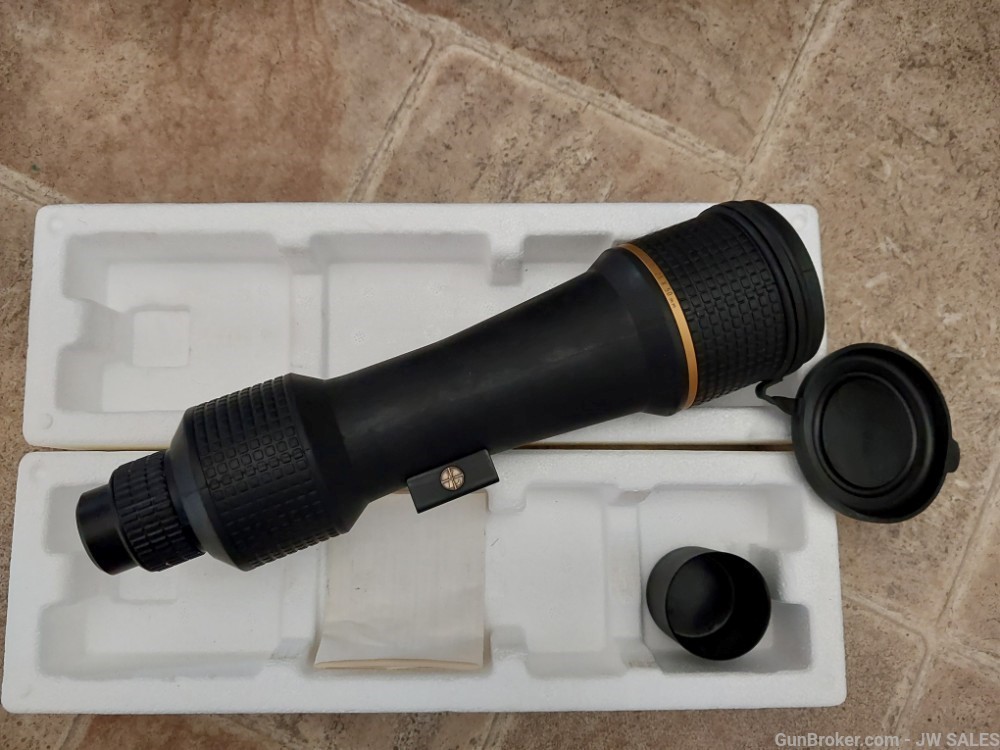 LEUPOLD 25X50MM SPOTTING SCOPE GOLD RING MIL-DOT RETICLE ARMORED WITH BOX-img-17