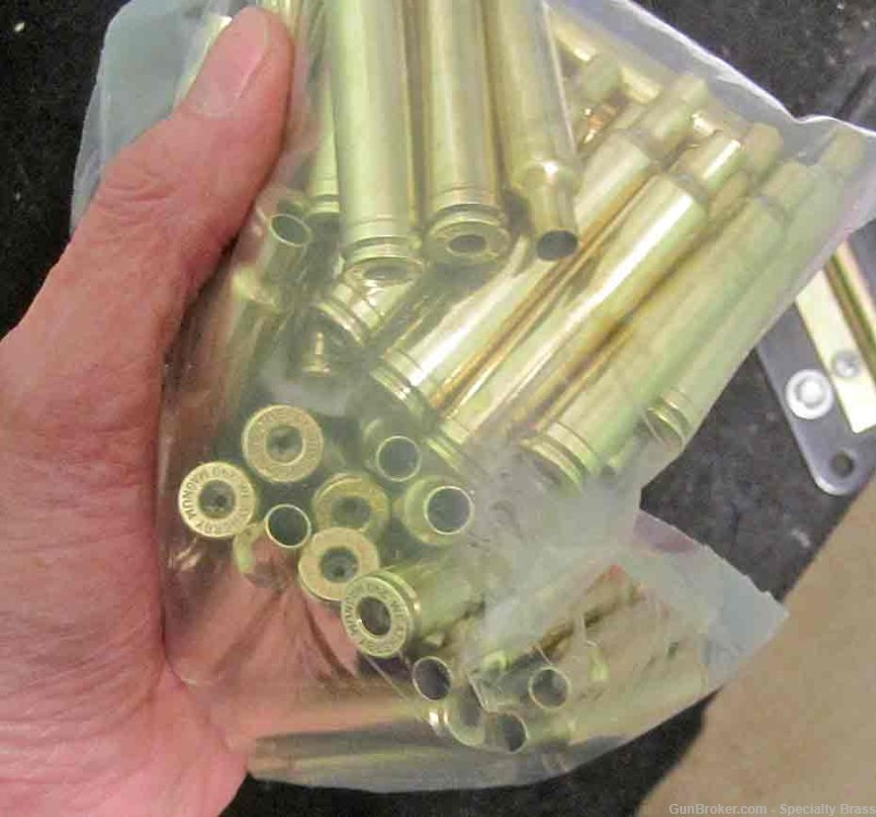 50 PC Weatherby Guaranteed Once Fired 240 Weatherby Brass Flat Rate Ship-img-1