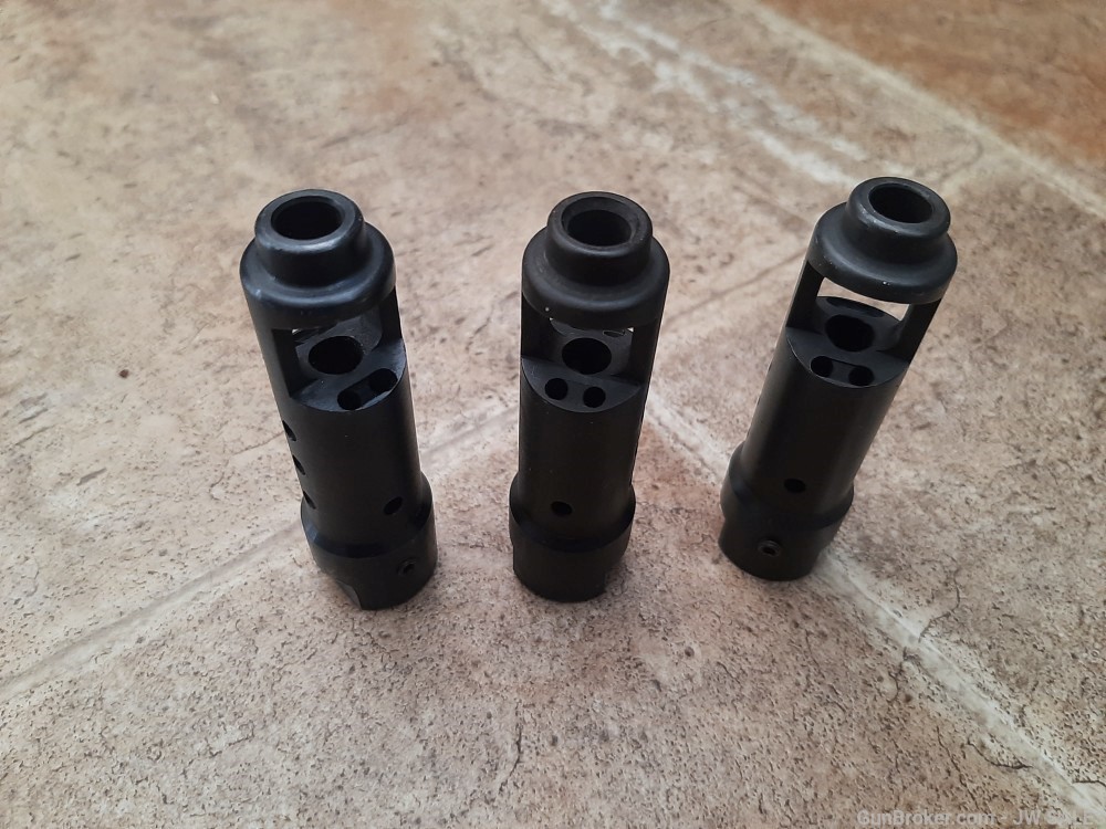 BUSHMASTER AK-74 STYLE MUZZLE BRAKES FOR AR-15 PRE-BAN 5.56 PWA SGW EA-15-img-1