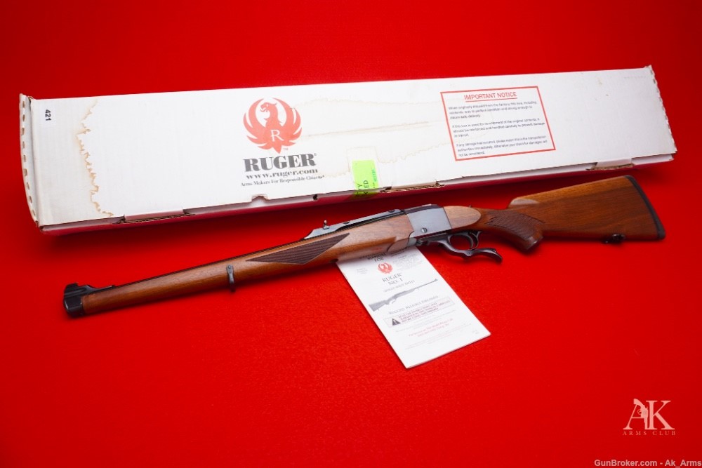 2015 Ruger No. 1 RSI .257 Roberts Full Mannlicher Stock In Box Collector!-img-0