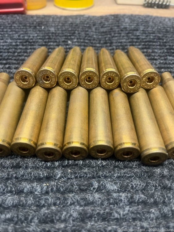 338 Lapua Magnum Casings Unfired Norma Produced (34 Count)-img-1