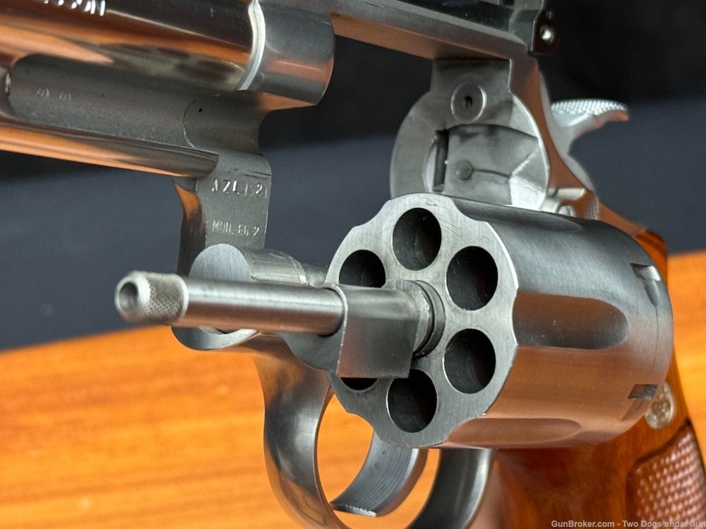 Smith & Wesson 66-2 4" 357 Magnum Box 1988 Pre Lock SS RR WO TH TT TS-img-28
