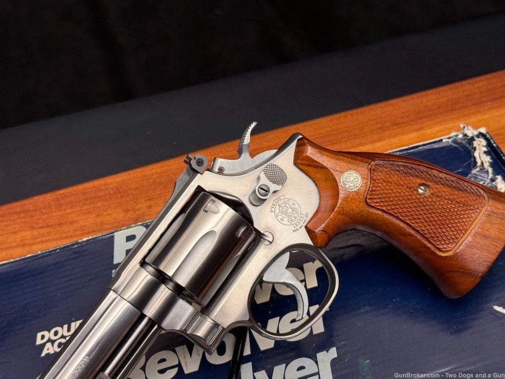 Smith & Wesson 66-2 4" 357 Magnum Box 1988 Pre Lock SS RR WO TH TT TS-img-5